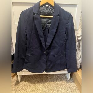 Navy blue blazer